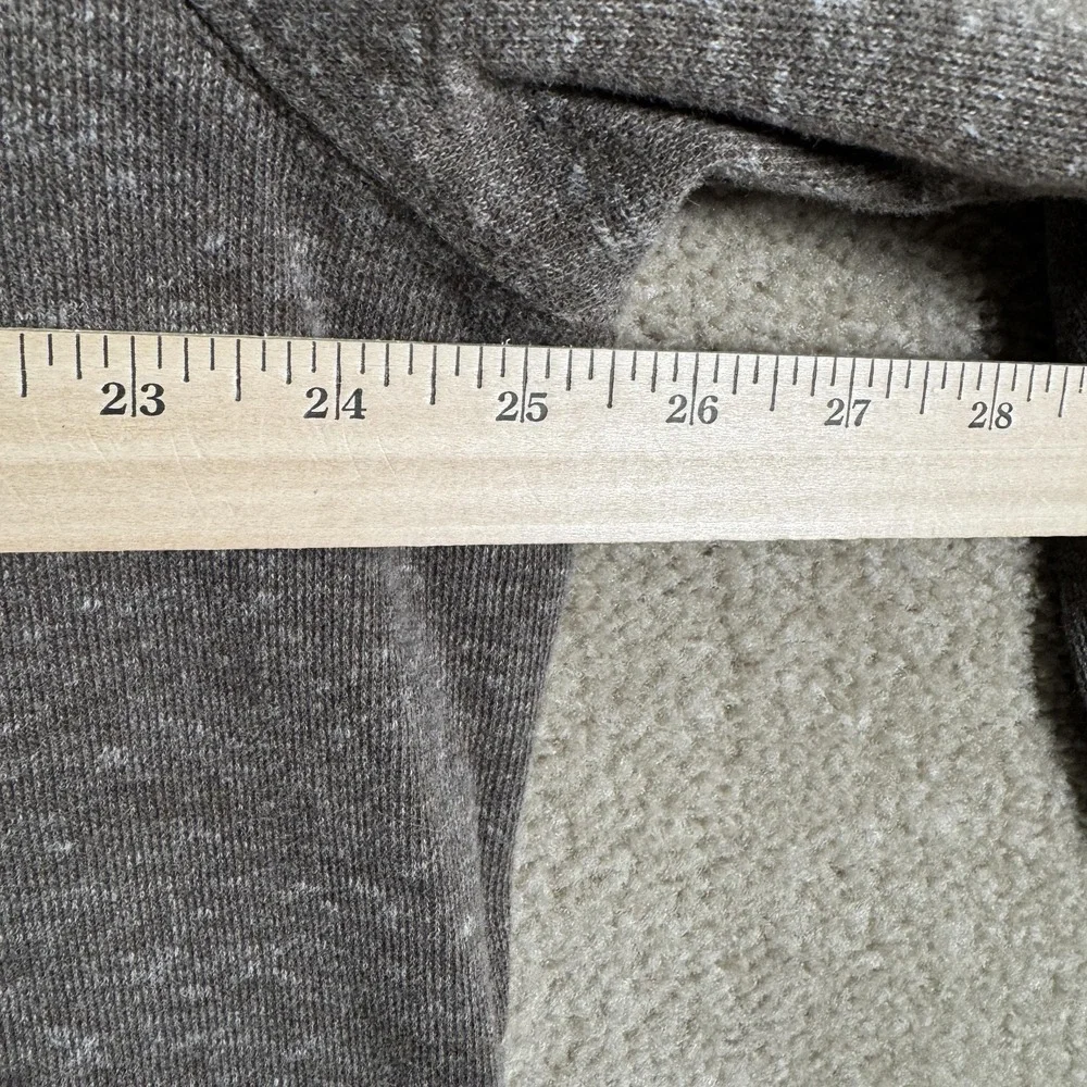 Polo Ralph Lauren Sweater Mens XL Gray Estate Rib Quarter Zip‎ Pullover Knit